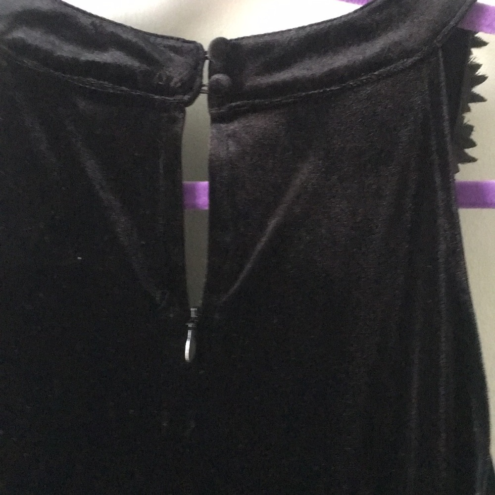 F21 Velvet Embellished dress - Picture 6 of 6